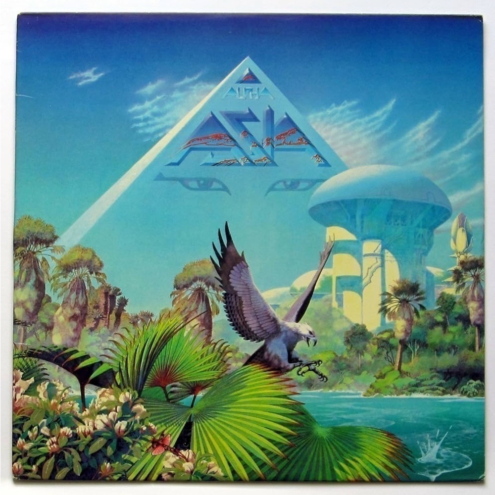 Asia Alpha Vinyl LP Album Don’t Cry 1983 Geffen Records